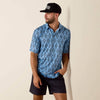 Ariat Mens 360 Airflow Polo Shirt Blissful Blue - 10073509