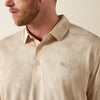 Ariat Mens 360 Airflow Polo Shirt Creme Brulee - 10071473