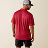 Ariat Mens 360 Airflow Polo Shirt Scarlet - 10073507