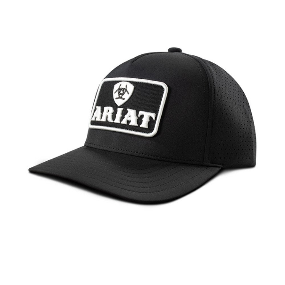 Ariat Mens 3D Embroidered Patch Cap Black - A300092601