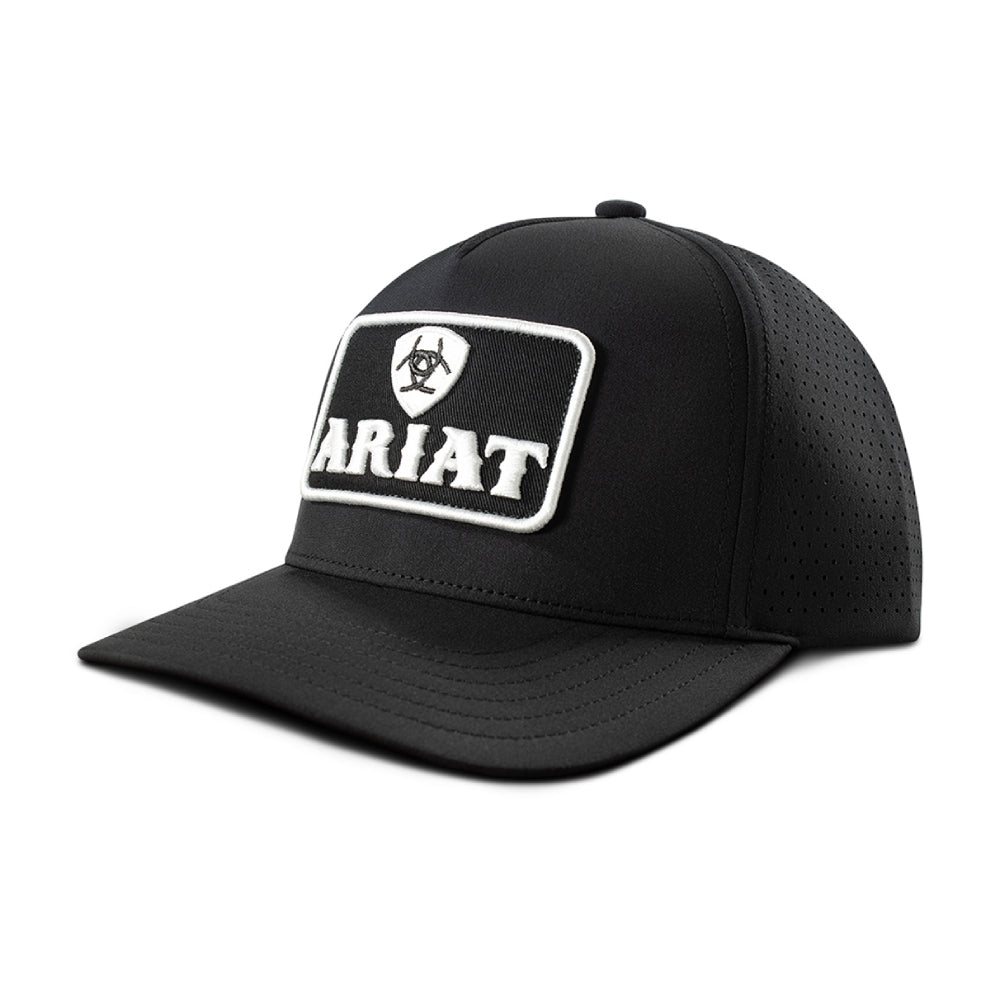 Ariat Mens 3D Embroidered Patch Cap Black - A300092601