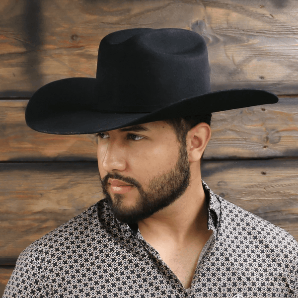 Ariat Mens 3X Felt Hat Black Color Shop Online