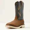 Ariat Mens Activator Alamo VentTEK Steel Toe Work Boots Alamo Brown/Stone Grey - 10061284