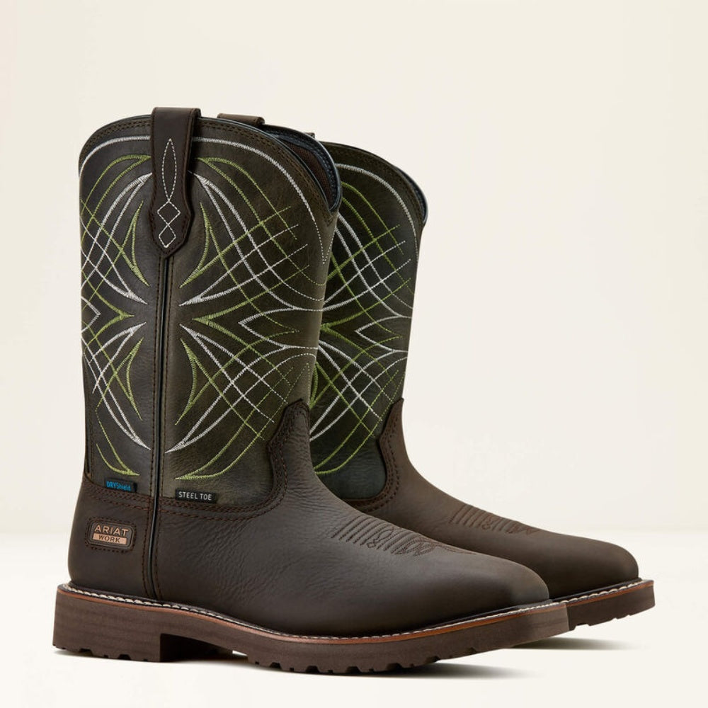 Ariat Mens Activator H2o Steel Toe Work Boots - 10060892