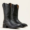 Ariat Mens Alden Wide Square Toe Western Boots Eclipse Black - 10074245