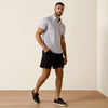 Ariat Mens All Over Print Fitted Polo Shirt