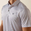 Ariat Mens All Over Print Fitted Polo Shirt