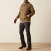 Ariat Mens All Over Print Hoodie Khaki Southwest - 10062818