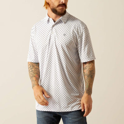 Ariat Mens All Over Print Polo Shirt