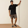 Ariat Mens All Over Print Polo Shirt Black Multi Geo Print - 10076069