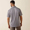 Ariat Mens All Over Print Polo Shirt White Geo - 10073471