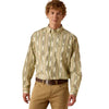 Ariat Mens Almond Oil Stripe Serape Stephon Shirt - 10073595