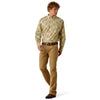 Ariat Mens Almond Oil Stripe Serape Stephon Shirt - 10073595