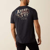 Ariat Mens American Bison T-Shirt Charcoal Heather - 10071195