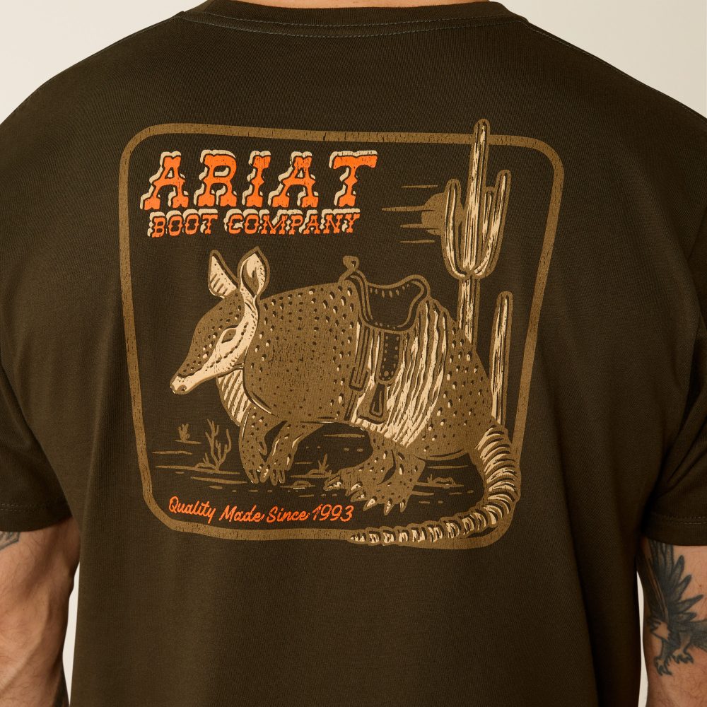 Ariat Mens Armadillo Short Sleeve T-Shirt