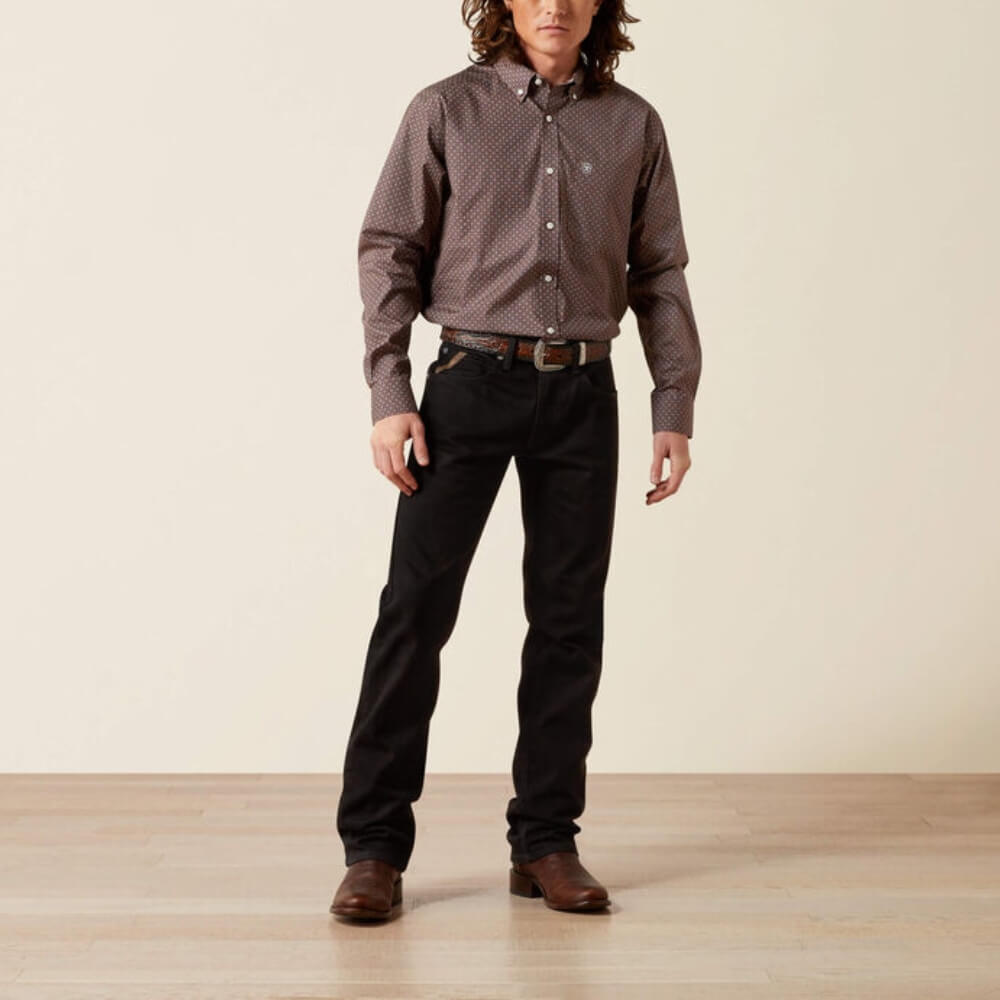 Ariat Mens Arthur Classic Fit Shirt Brown - 10065779