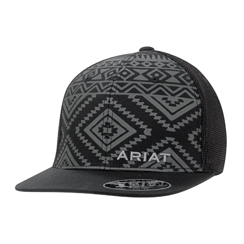 Ariat Mens Aztec Flat Bill Cap