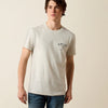 Ariat Mens Bandana Bandit T-Shirt Oatmeal Heather - 10080586