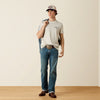 Ariat Mens Bandana Bandit T-Shirt Oatmeal Heather - 10080586