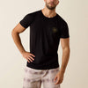 Ariat Mens Banner Badge T-Shirt Black - 10073958