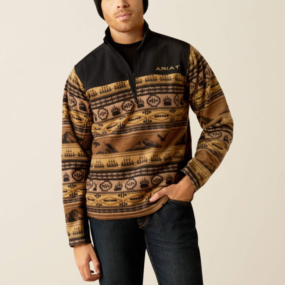 Ariat Mens Basis 2.0 1/4 Zip Sweatshirt