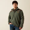 Ariat Mens Basis Fleece Pullover Green - 10079398