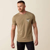 Ariat Mens Best Longhorn T-Shirt Fallen Rock - 10080708