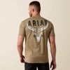 Ariat Mens Best Longhorn T-Shirt Fallen Rock - 10080708