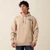 Ariat Mens Bison Archer Hoodie Oatmeal - 10079249