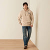 Ariat Mens Bison Archer Hoodie Oatmeal - 10079249