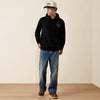 Ariat Mens Bison Bureau Hoodie Black - 10079496