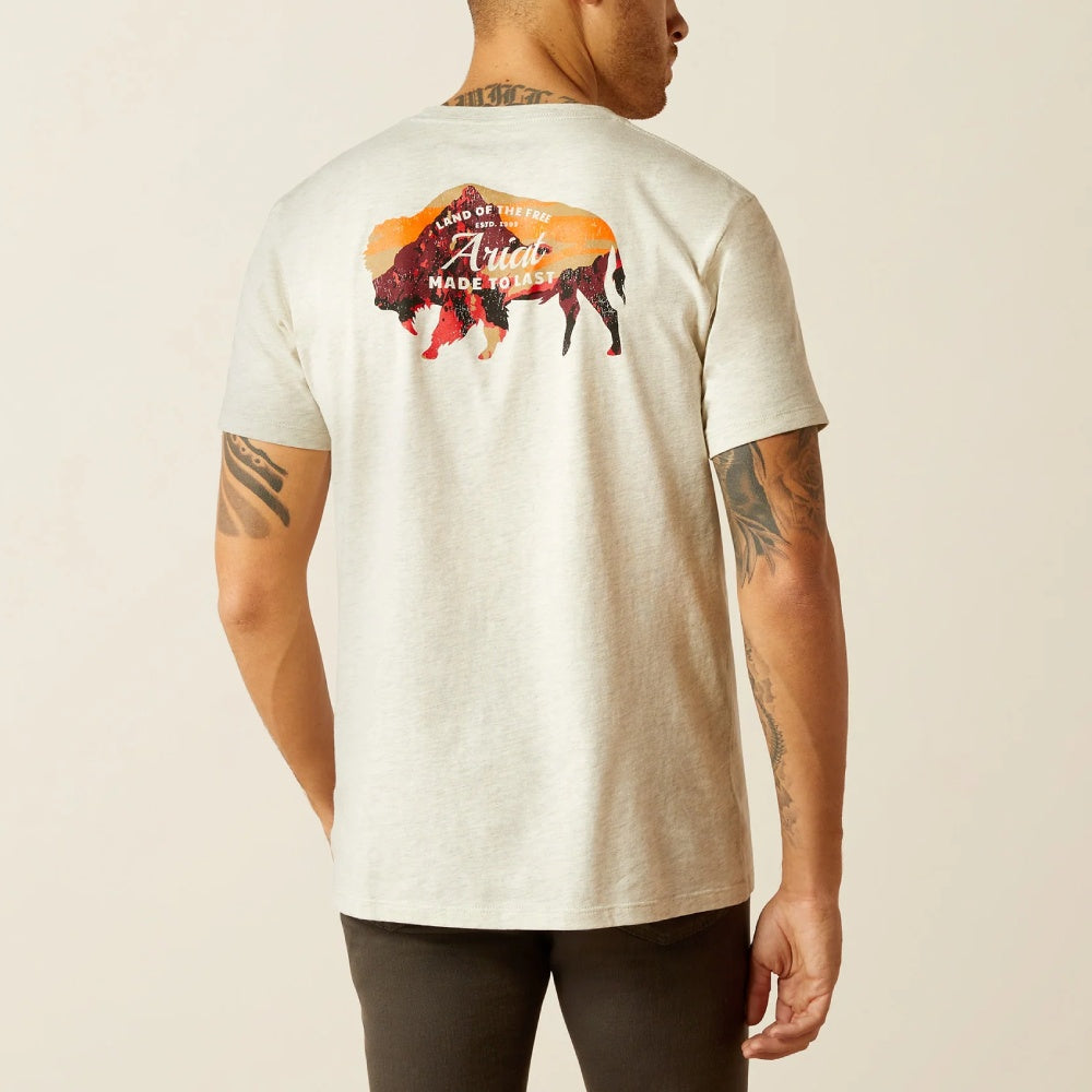 Ariat Mens Bison Landscape T-Shirt