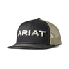 Ariat Mens Black Embroidery Cap