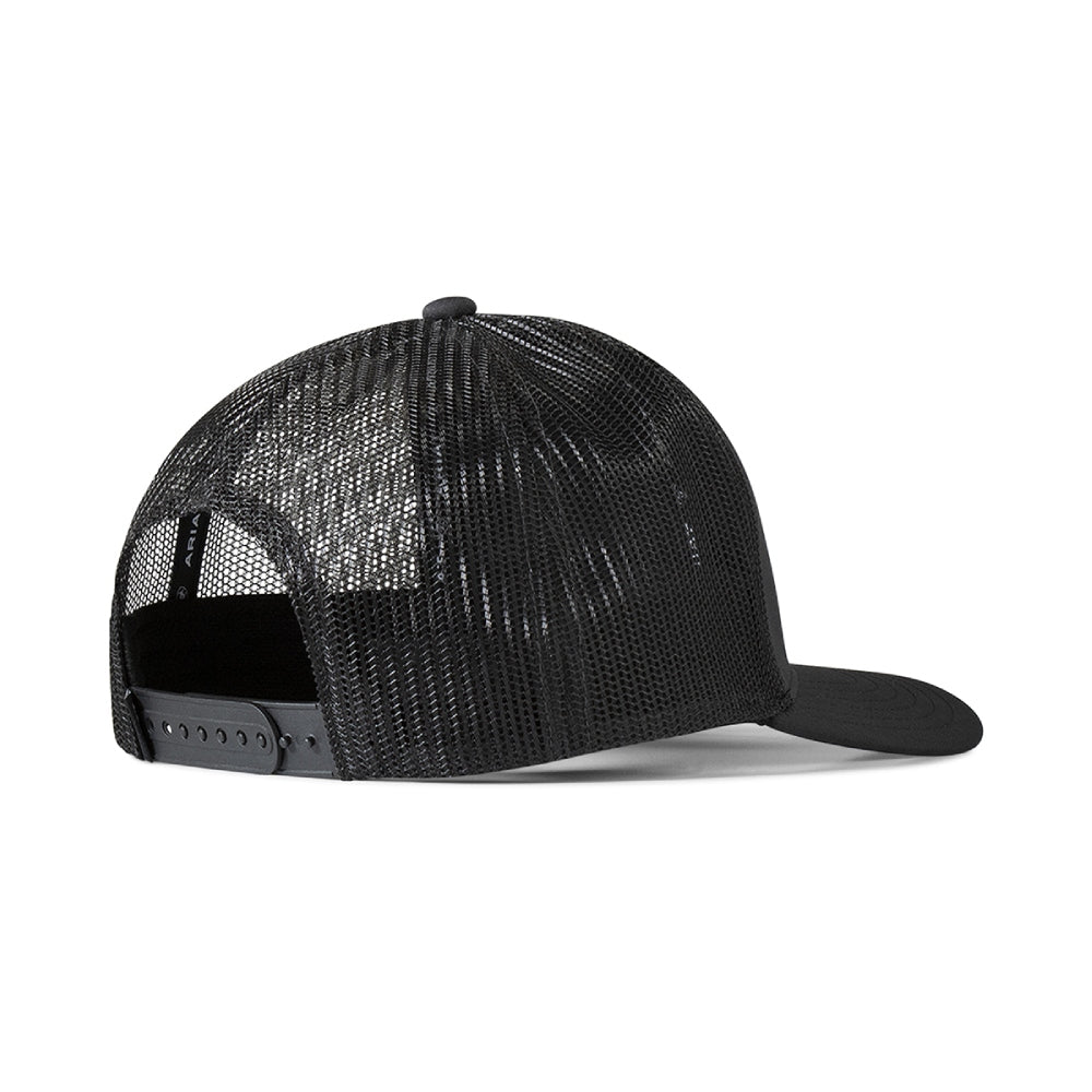 Ariat Mens Black Snapback Cap