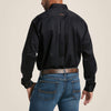 Ariat Mens Black Solid Twill Shirt - 10000502