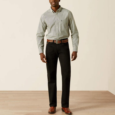 Ariat Mens Brendon Fitted Shirt Black