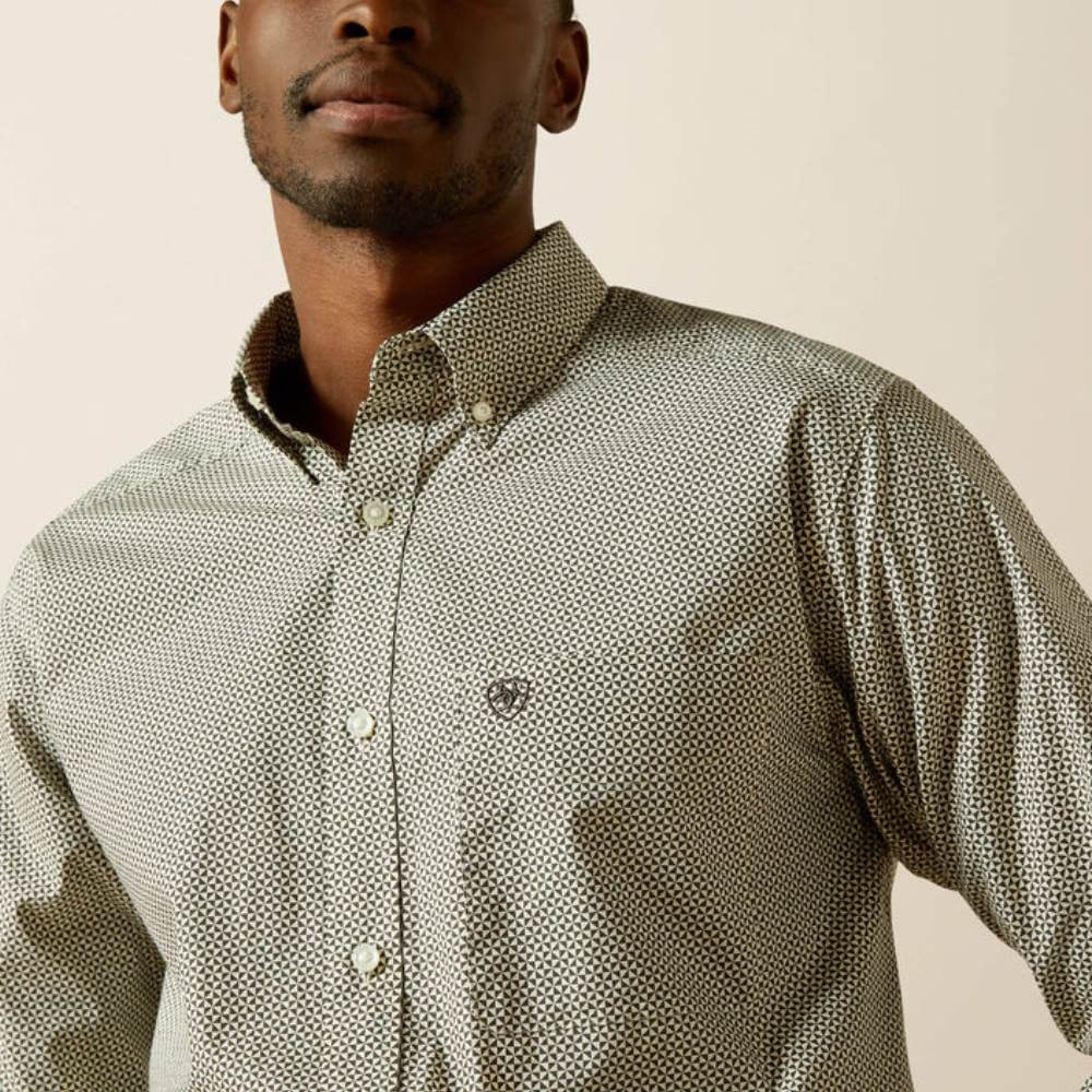 Ariat Mens Brendon Fitted Shirt Black