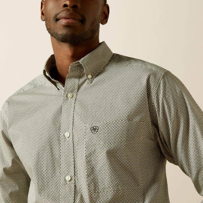 Ariat Mens Brendon Fitted Shirt Black