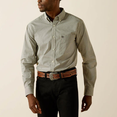 Ariat Mens Brendon Fitted Shirt Black
