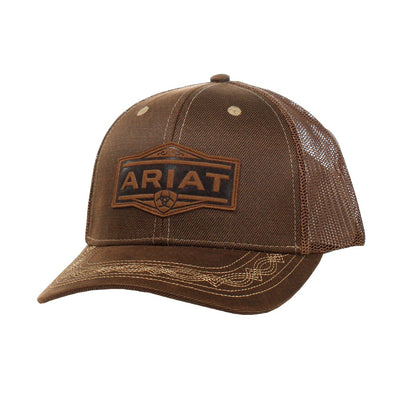 Ariat Mens Brown Vintage Logo Cap