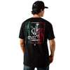 Ariat Mens Buckin Baqueno Classic Fit T-Shirt Black - 10060967