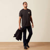 Ariat Mens Buenos Dias T-Shirt Vintage Black - 10079383