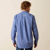 Ariat Mens Byrd Fitted Shirt Colony Blue - 10073533