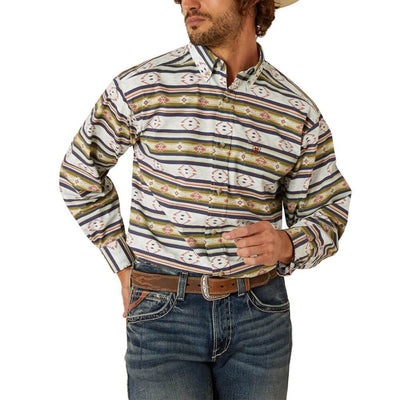 Ariat Mens Calder Classic Fit Shirt Multicolor - 10054669
