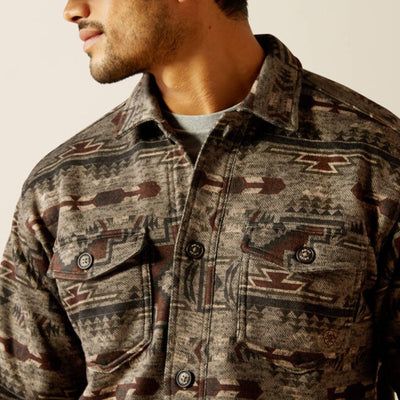 Ariat Mens Caldwell Printed Shirt Jacket