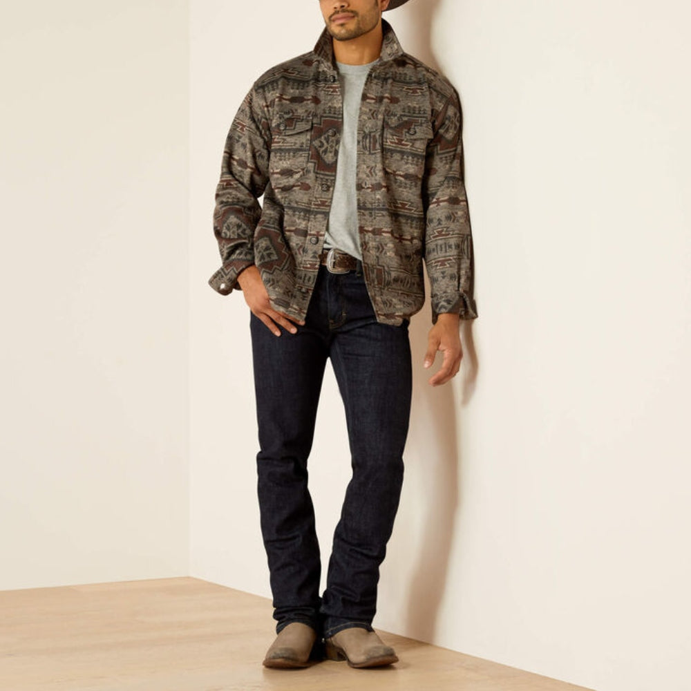 Ariat Mens Caldwell Printed Shirt Jacket