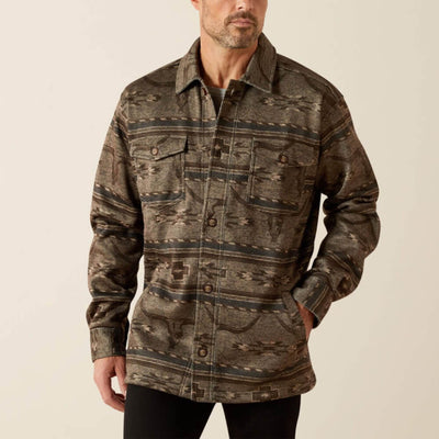 Ariat Mens Caldwell Printed Shirt Jacket