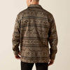 Ariat Mens Caldwell Printed Shirt Jacket Beige - 10062681