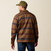 Ariat Mens Caldwell Printed Shirt Jacket Toffee Serape - 10079387