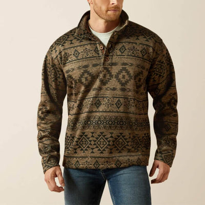 Ariat Mens Caldwell 1/4 Button Sweater